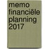 Memo Financiële planning 2017