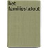 Het familiestatuut