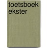 Toetsboek EKSTER door Renske Bouwer