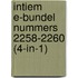 Intiem e-bundel nummers 2258-2260 (4-in-1)