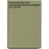 Examenbundel vwo Maatschappijwetenschappen 2017/2018 door E.A. Poeze