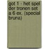 GoT 1 - Het Spel der Tronen set a 6 ex. (Special Bruna)