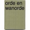 Orde en wanorde by Unknown