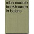 MBA Module Boekhouden in Balans