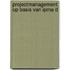 Projectmanagement op basis van IPMA D