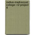 Radius-Markiezaat College: N2 Project 4