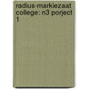 Radius-Markiezaat College: N3 Porject 1 door Rem Groenewegen