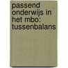 Passend onderwijs in het mbo: tussenbalans door Ton Eimers