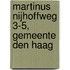 Martinus Nijhoffweg 3-5, gemeente Den Haag