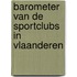 Barometer van de sportclubs in Vlaanderen