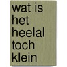Wat is het heelal toch klein door Moebius