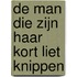 De man die zijn haar kort liet knippen