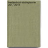 Basisschool-studieplanner 2017-2018 door M.J. Ruissen