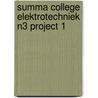 Summa college elektrotechniek n3 project 1 by Rem Groenewegen