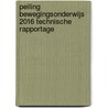 Peiling bewegingsonderwijs 2016 Technische rapportage door I.A.M. Smits