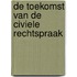 De toekomst van de civiele rechtspraak