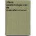 Zilsels epistemologie van de massafenomenen.