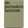 De pomodoro techniek by Francesco Cirillo