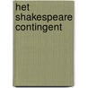 Het Shakespeare Contingent door Steven Bogaerts