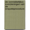 De (onmiddellijke) voorzieningen van de enqueteprocedure door Floor Eikelboom