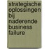Strategische oplossingen bij naderende business failure
