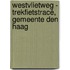 Westvlietweg - Trekfietstracé, gemeente Den Haag