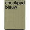 Checkpad blauw door Rianne van Essen
