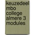 Keuzedeel MBO College Almere 3 modules