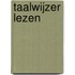 Taalwijzer lezen