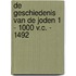 De geschiedenis van de Joden 1 - 1000 v.C. - 1492