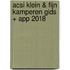 ACSI Klein & Fijn Kamperen Gids + app 2018