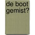 De boot gemist?