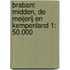Brabant midden, De Meijerij en Kempenland 1: 50.000