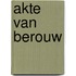 Akte van berouw