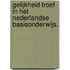 Gelijkheid troef in het Nederlandse basisonderwijs.