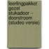 Leerlingpakket Gezel Stukadoor – doorstroom (Studeo versie)