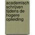 Academisch schrijven tijdens de hogere opleiding