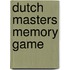 Dutch masters memory game