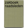 Zakboek Raadsleden door Peter van den Berg