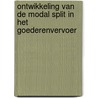 Ontwikkeling van de modal split in het goederenvervoer by Kim