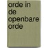 Orde in de openbare orde