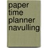 Paper time planner navulling