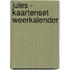 JULES - kaartenset weerkalender