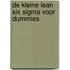 De kleine Lean Six Sigma voor dummies door Martin Brenig-Jones