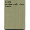 Score Werkwoordposters deel C door Frank Stolp