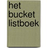Het bucket listboek door Onbekend