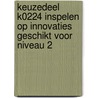 Keuzedeel K0224 Inspelen op innovaties geschikt voor niveau 2 door Savantis