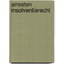 Arresten insolventierecht