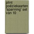 Plint poëziekaarten 'Spanning' set van 10