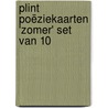 Plint poëziekaarten 'zomer' set van 10 by Herman de Coninck